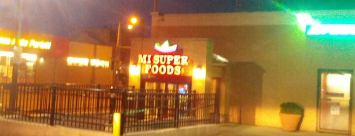 Mi Super Foods is one of Places to buy newspaper,food, &misc..