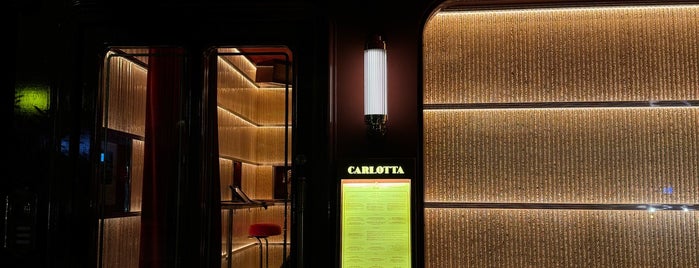 Carlotta is one of London restaurants.