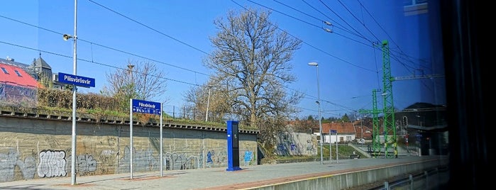 Pilisvörösvár vasútállomás is one of Tempat yang Disukai Csaba.