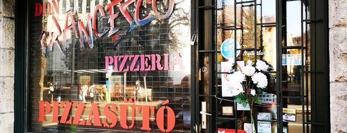 Don Francesco Pizzéria is one of F&F to do.
