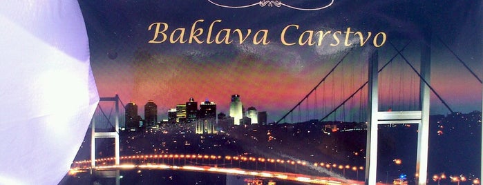 Sultans of Istanbul Baklava Carstvo is one of Great Fast Food Fasting Places in Belgrade!.