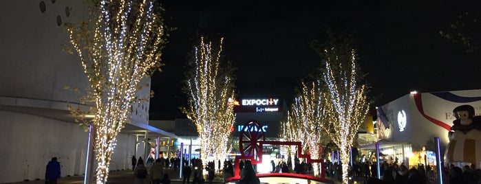 LaLaport EXPOCITY is one of マンホールカード札所.