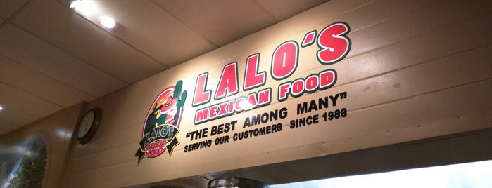 Lalo's Mexican Food is one of Been Here.