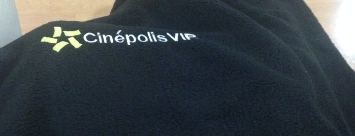 Cinépolis VIP is one of Tempat yang Disimpan Oblivion.
