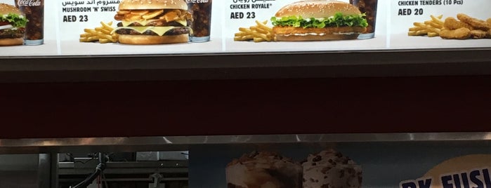 Burger King is one of Sharjah Food.