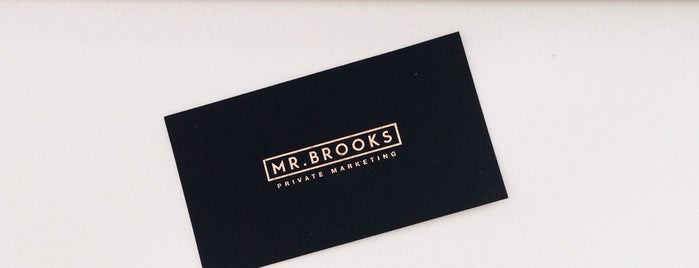 Mr. Brooks is one of Спб.