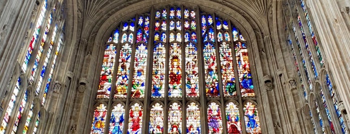King's College Chapel is one of London Art/Film/Culture/Music (Four).