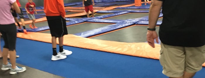 Sky Zone Indoor Trampoline Park is one of Fun-family.