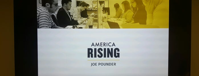 America Rising is one of Washingtonprogrammet.