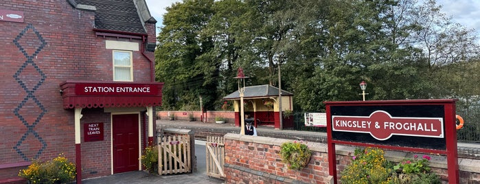Kingsley & Froghall Railway Station is one of Churnet Valley 2018.