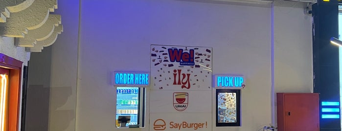 We! Burger is one of I will try.