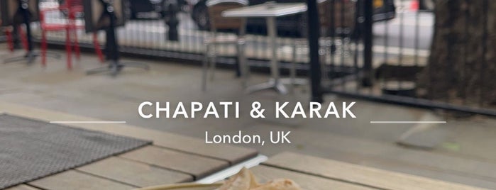 Chapati & Karak is one of Lieux qui ont plu à Maram.