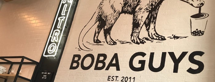 Boba Guys is one of Lieux qui ont plu à Conor.