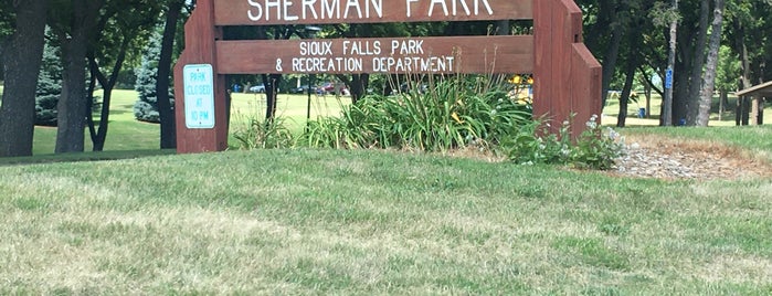 Sherman Park is one of Sioux Falls.