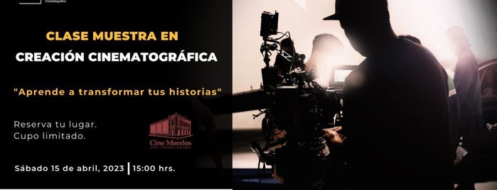 Cine Morelos is one of culturales.