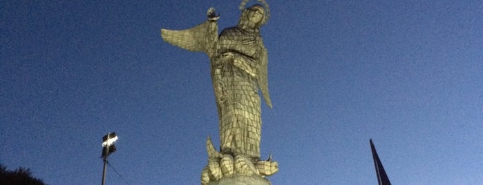 Virgen del Panecillo is one of Kimmie 님이 저장한 장소.