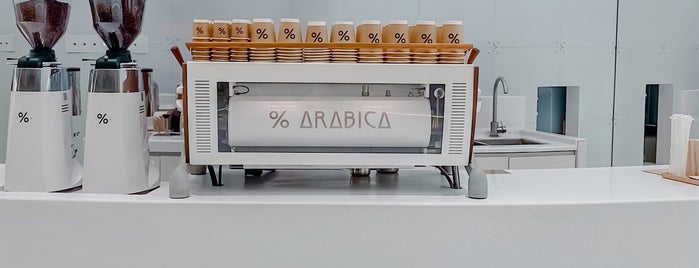 % Arabica is one of Coffee in towns.