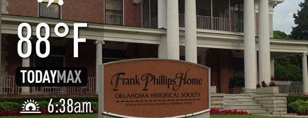 Frank Phillips Home is one of OklaHOMEa Bucket List.