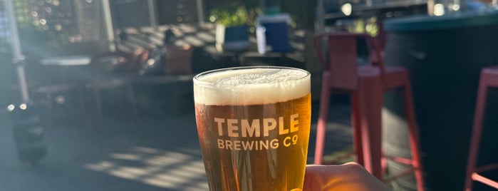 Temple Brewing Company is one of Bars.