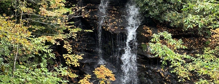Soco Falls is one of North Carolina.