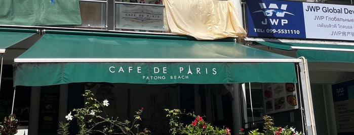 cafe de paris is one of Thailand trip.