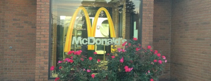 McDonald's is one of Harry : понравившиеся места.