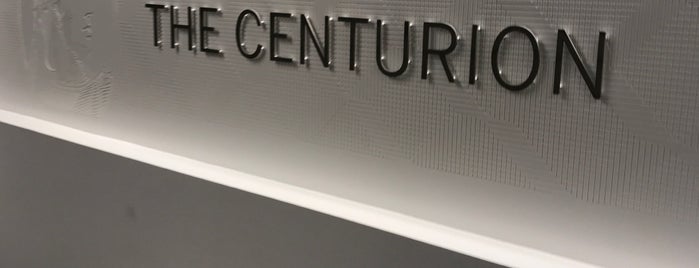 The Centurion Lounge by American Express is one of American Express Lounges.