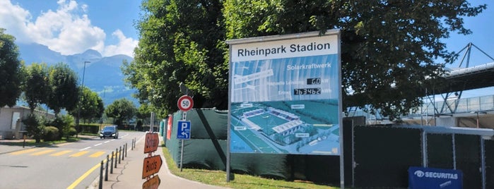 Rheinpark Stadion is one of Lugares favoritos de Carl.