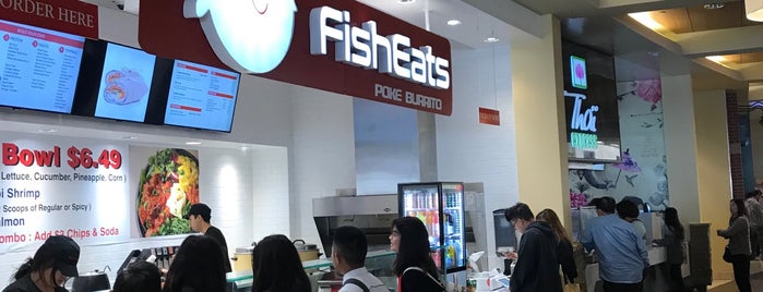 FishEats Poke Burrito is one of สถานที่ที่ John ถูกใจ.