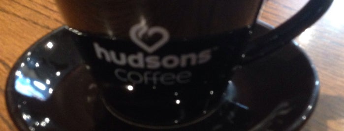 Hudsons Coffee is one of frequent spots.