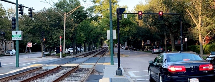 MBTA Englewood Avenue Station is one of MBTA Subway Stations.