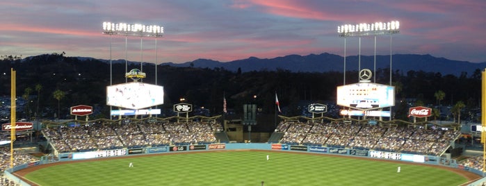 Dodger Stadium is one of California Baseball.
