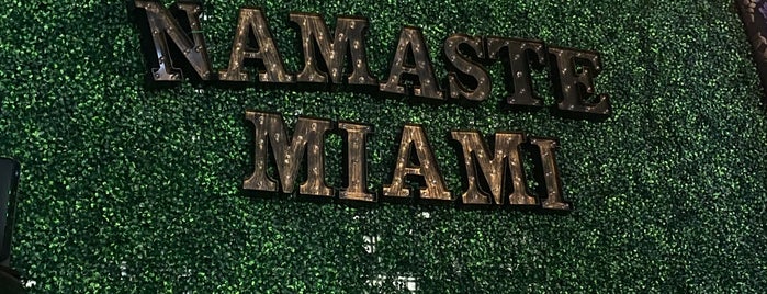 Namaste Miami is one of Miami.