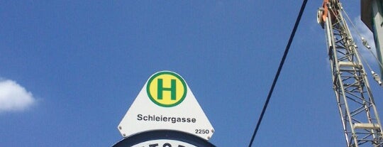 H Schleiergasse is one of Wien Tramline 67.