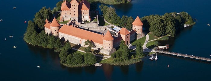 Trakai Castle is one of Džiaugsmo vietos.