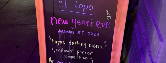 El Lopo is one of Bay Area To Do.
