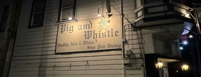 The Pig and Whistle is one of San Francisco.