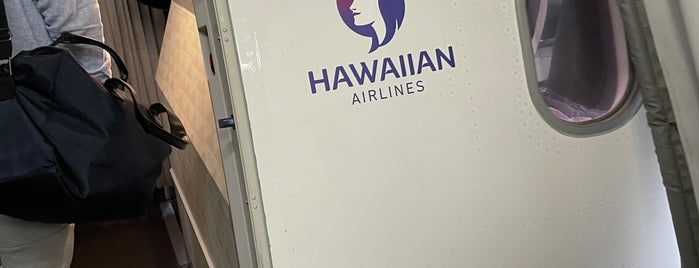 Hawaiian Airlines Check-in is one of Dan’s Liked Places.