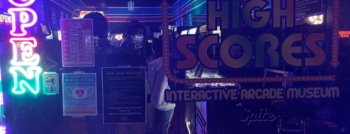 High Scores Arcade is one of Alameda To Do.