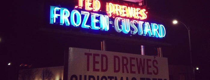 Ted Drewes Frozen Custard is one of The best things we ate in 2012.