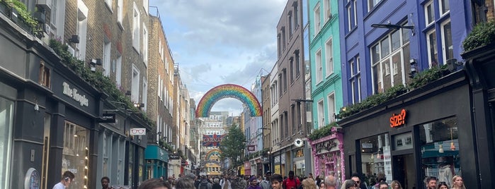 Carnaby Street is one of London 8/19.