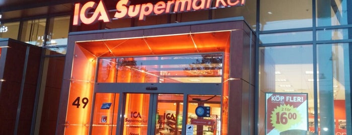 ICA Supermarket is one of Lugares favoritos de Ksu.