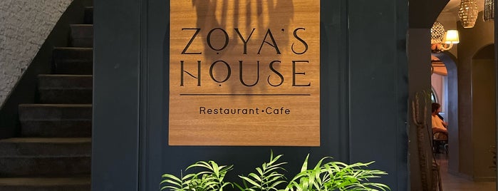 Zoya’s House is one of Istanbul cafe.