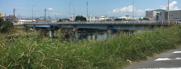 萱津橋 is one of Lugares favoritos de ばぁのすけ39号.