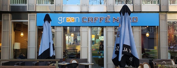 Green Caffè Nero is one of Варшава.