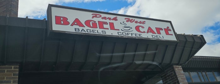 Park West Bagel Café is one of Monday.