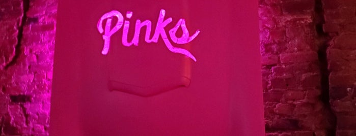 Pinks is one of East Village Neighborhood Bars.
