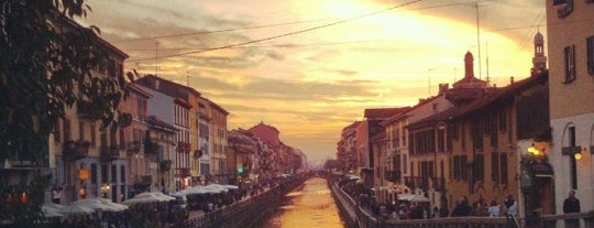 Naviglio Grande is one of Milan 2014.