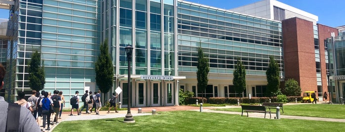Klaus Advanced Computing Building (KACB) is one of Georgia Tech.