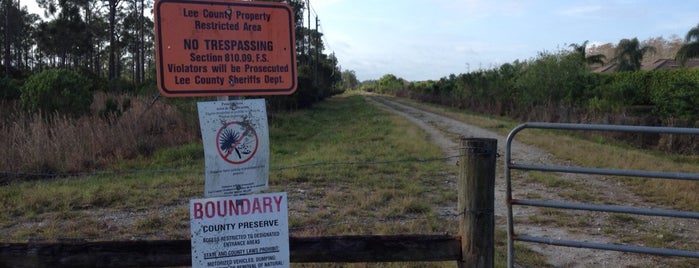 Flint Pen Strand - Lee County is one of Parks and Preserves.